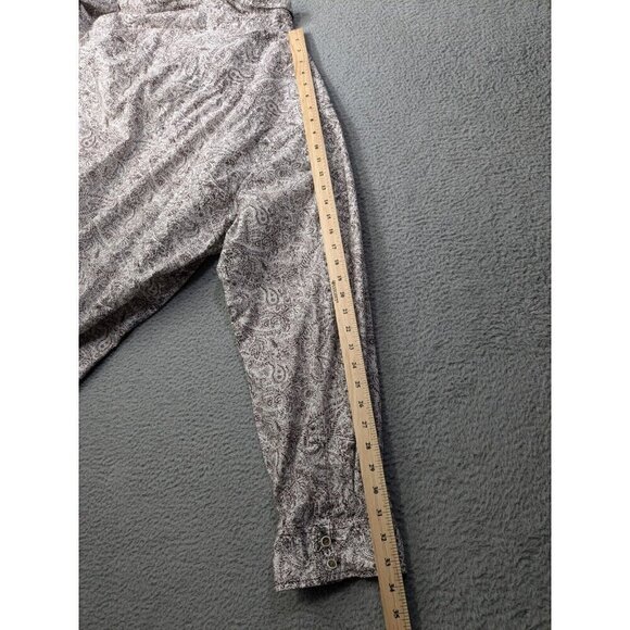 Wrangler Retro Premium Shirt Mens XXL Long Sleeve Button All Over Print - Picture 8 of 11